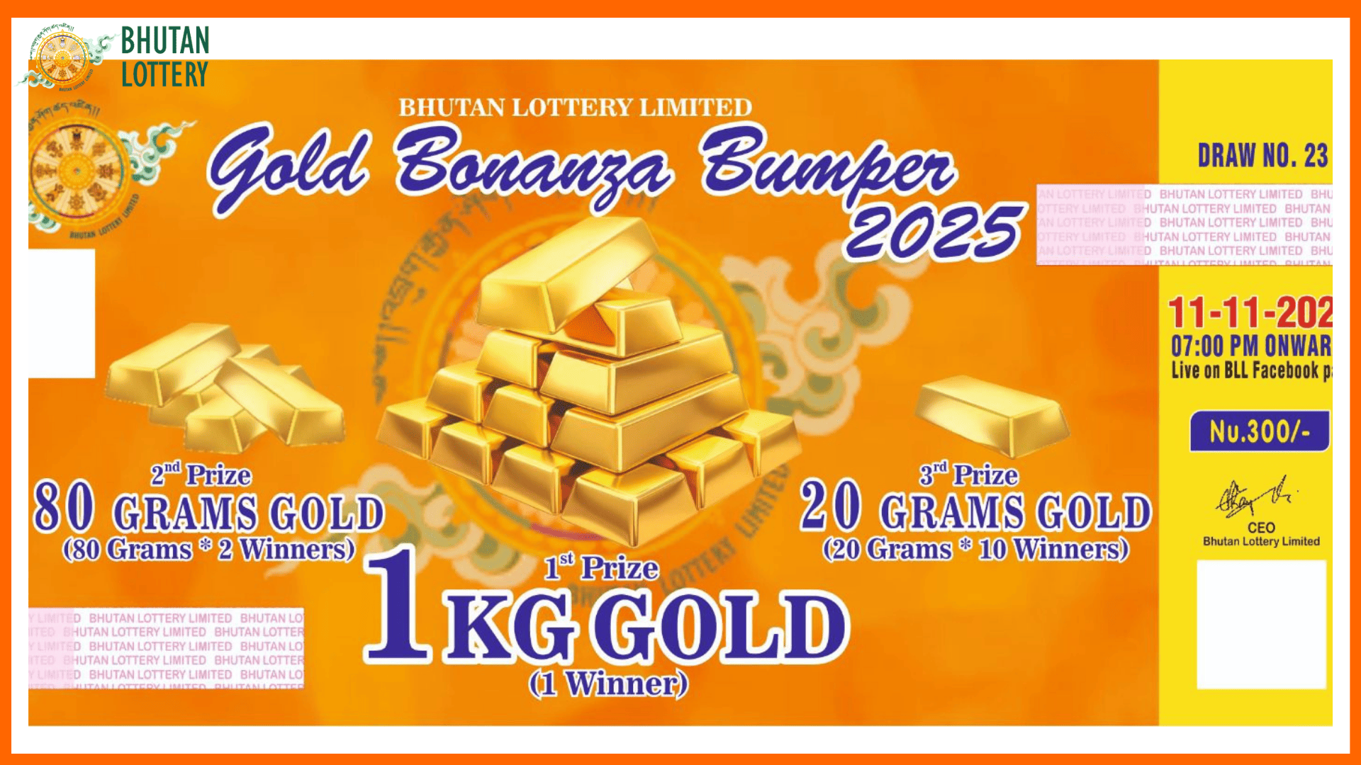 Gold Bonanza Bumper